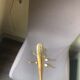 6 mocha spoons gilded with fine gold