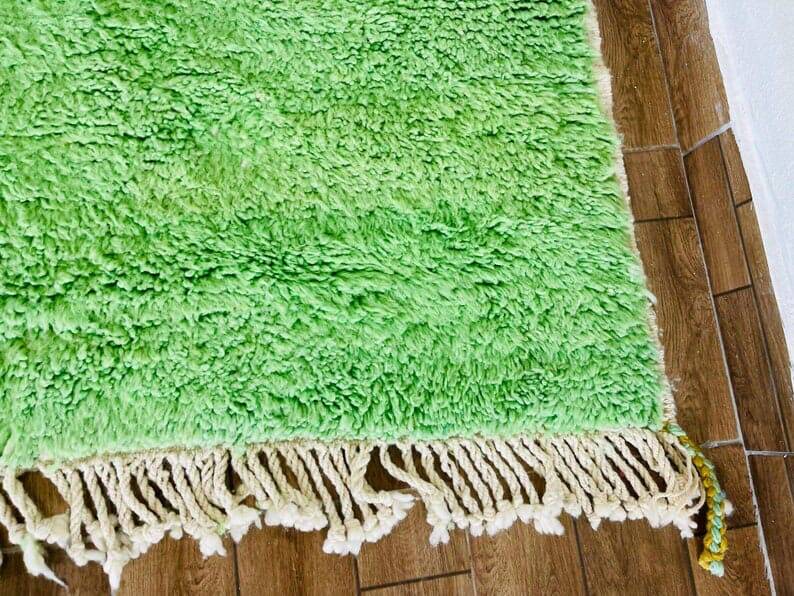 Traditional handmade Beni Ouraine rug, size 150 x 250 cm