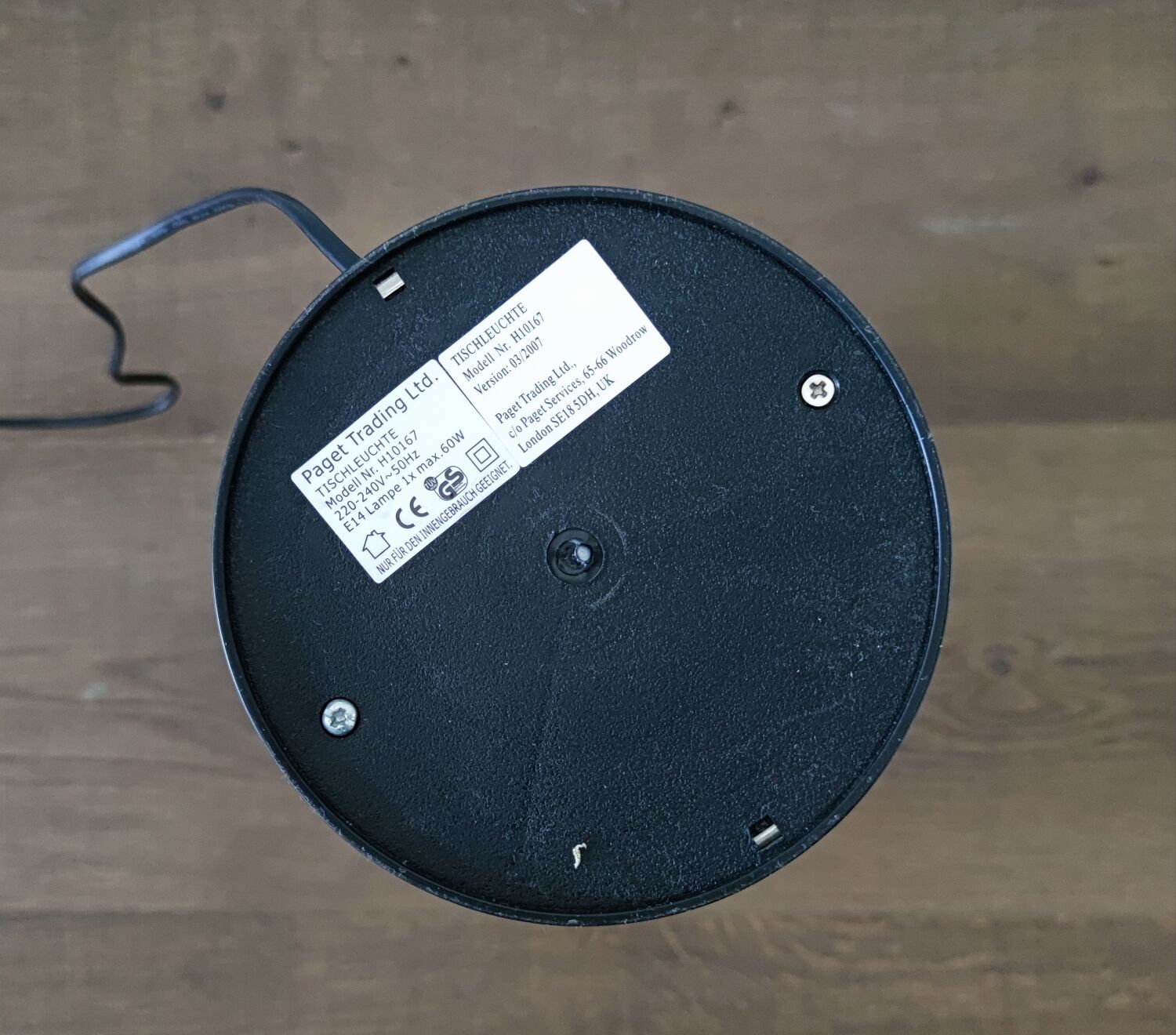Lampe tulipe