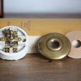 Porcelain brass switch