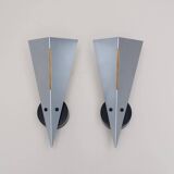 Pair of "Toca" wall lamps by DIJKSTRA, Holland 1980