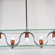 Suspension lamp, Italy, 1950s