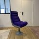 vintage 80s designer armchair