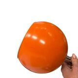 Vintage orange eye ball / suspension with 2 light points.
