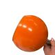 Vintage orange eye ball / suspension with 2 light points.