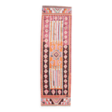 Pink Vintage Kilim Runner Rug, 95x325Cm