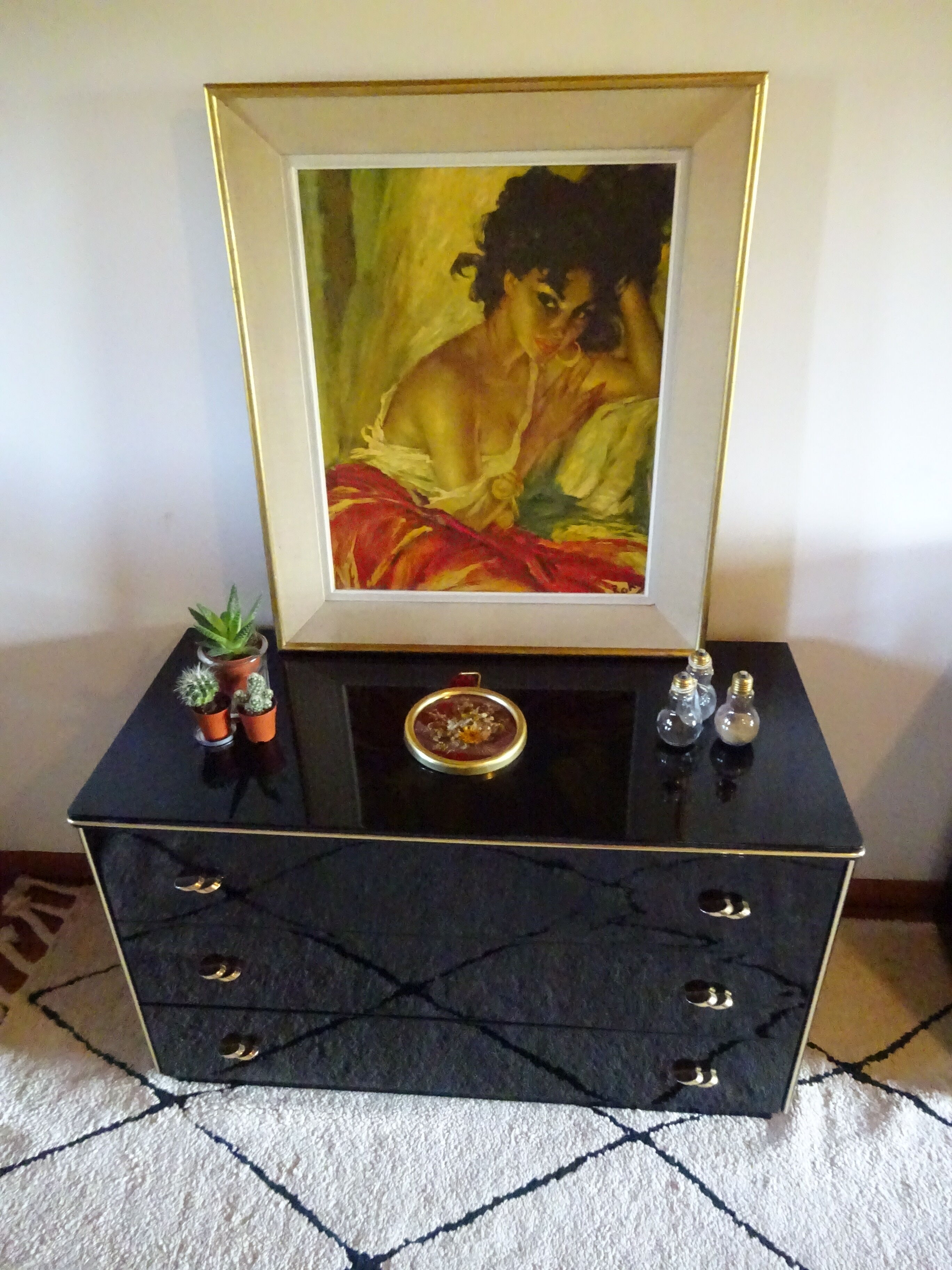 Commode vintage 3 tiroirs