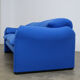 Maralunga sofa blue