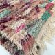 Berber rug Boujaad purple with colorful patterns 264x141cm
