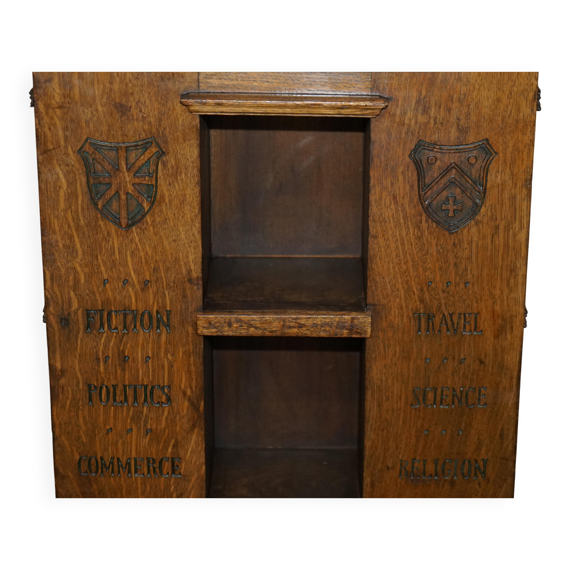 Antique rotating bookcase by Seymour Easton 1859-1916