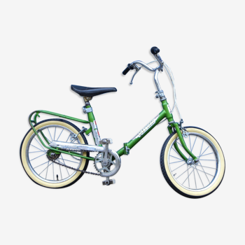 Vélo pliable vert années 70