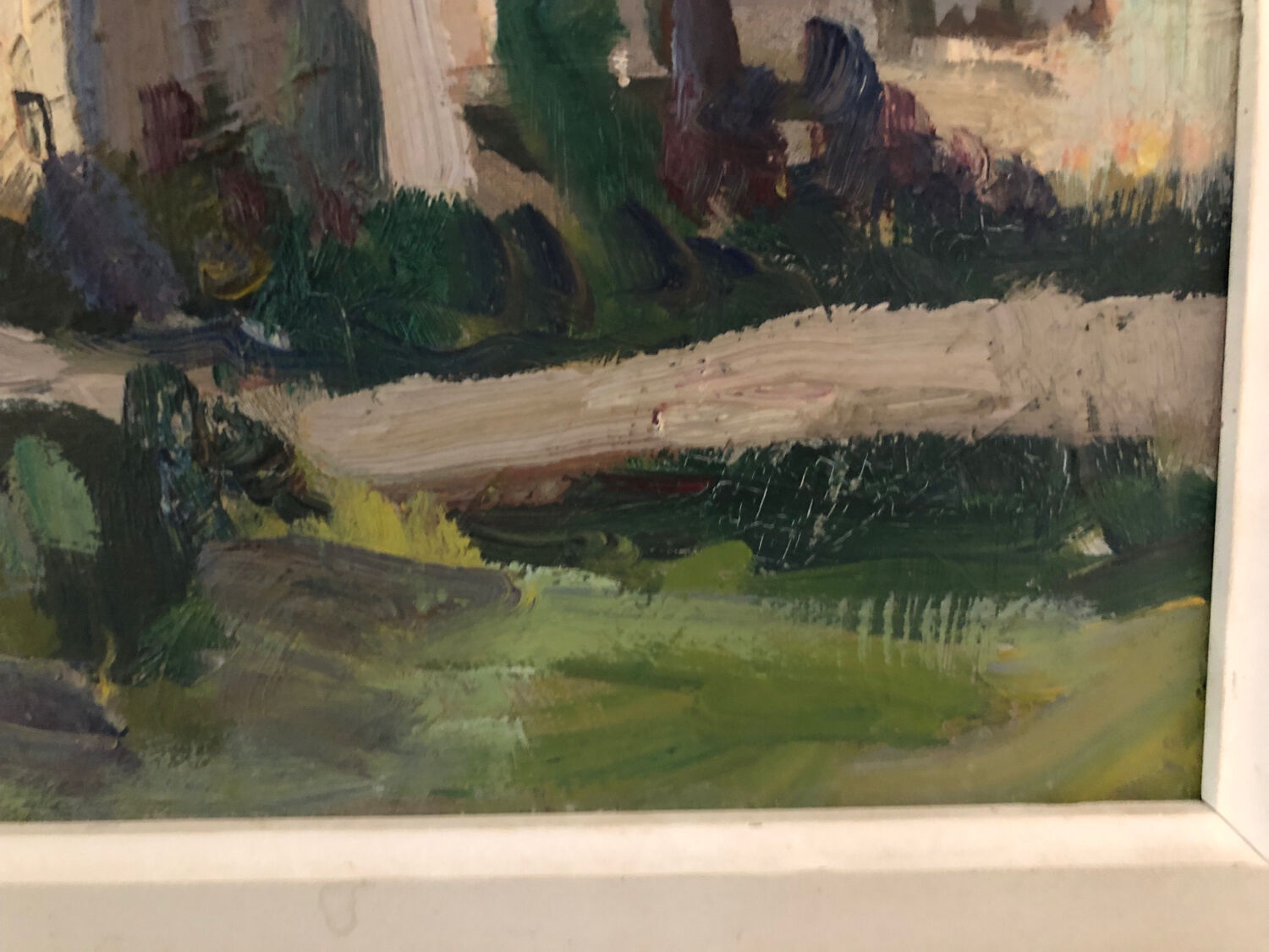 Old painting oil painting