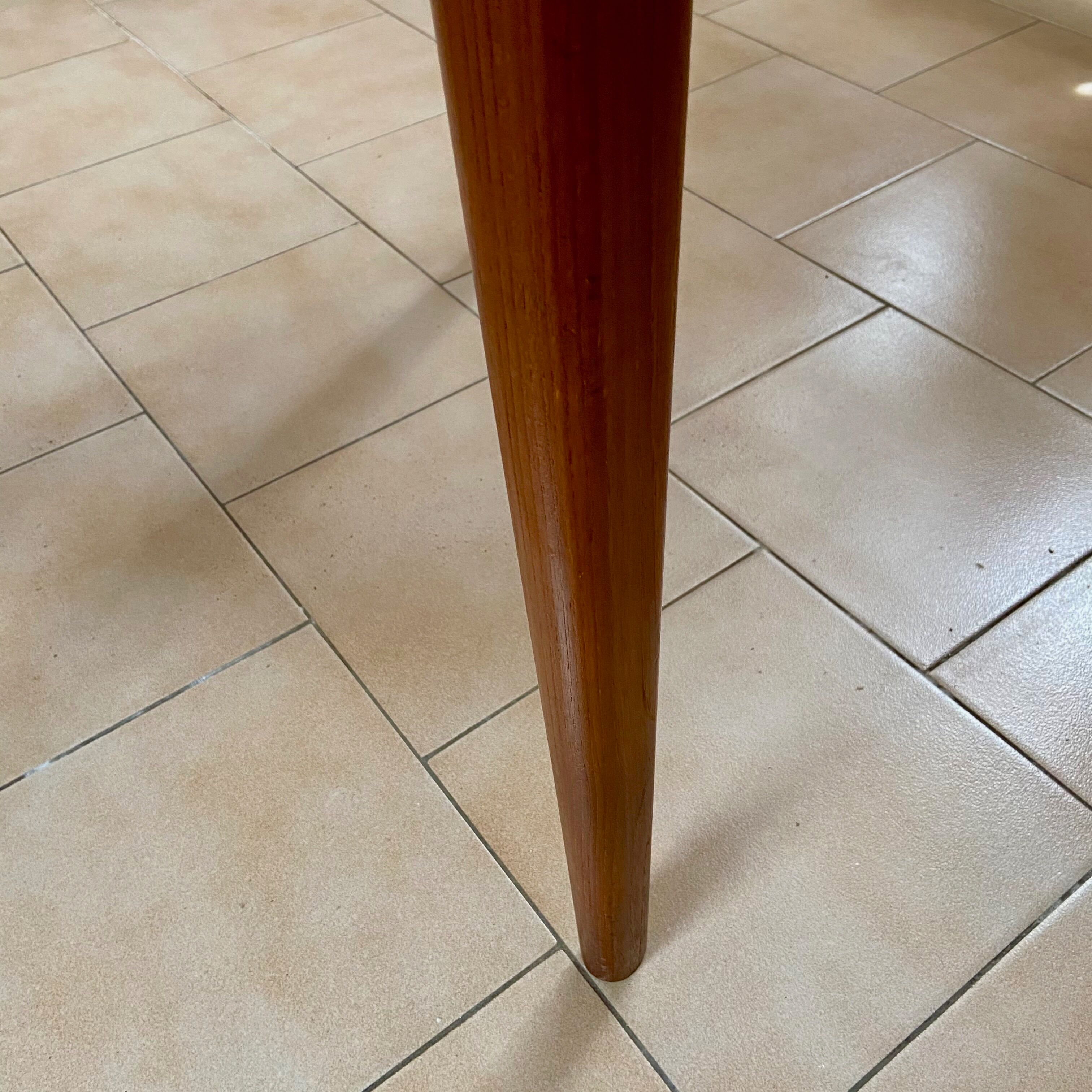 Danish teak-VV dining table Møbler Spøttrup -Vintage 1960s