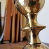 Lampadaire vintage style oriental en laiton