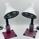 2 lampes de bureau post-modernes « One Stand », années 1980