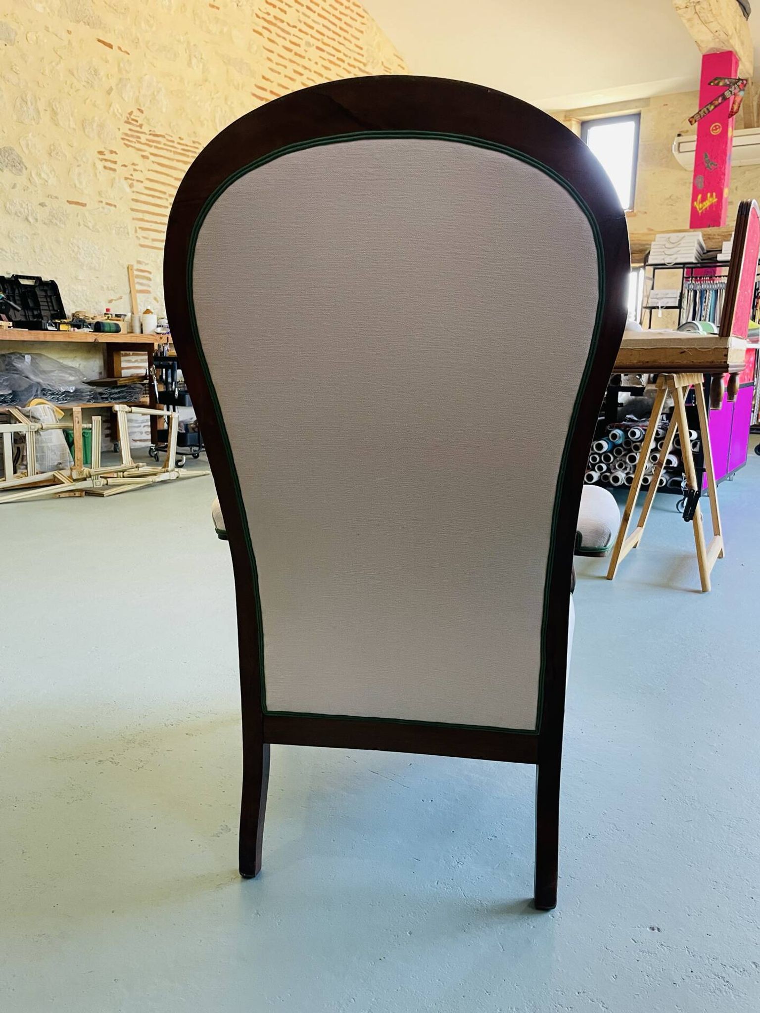 Voltaire armchair