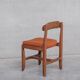 Six chairs by Guillerme et Chambron