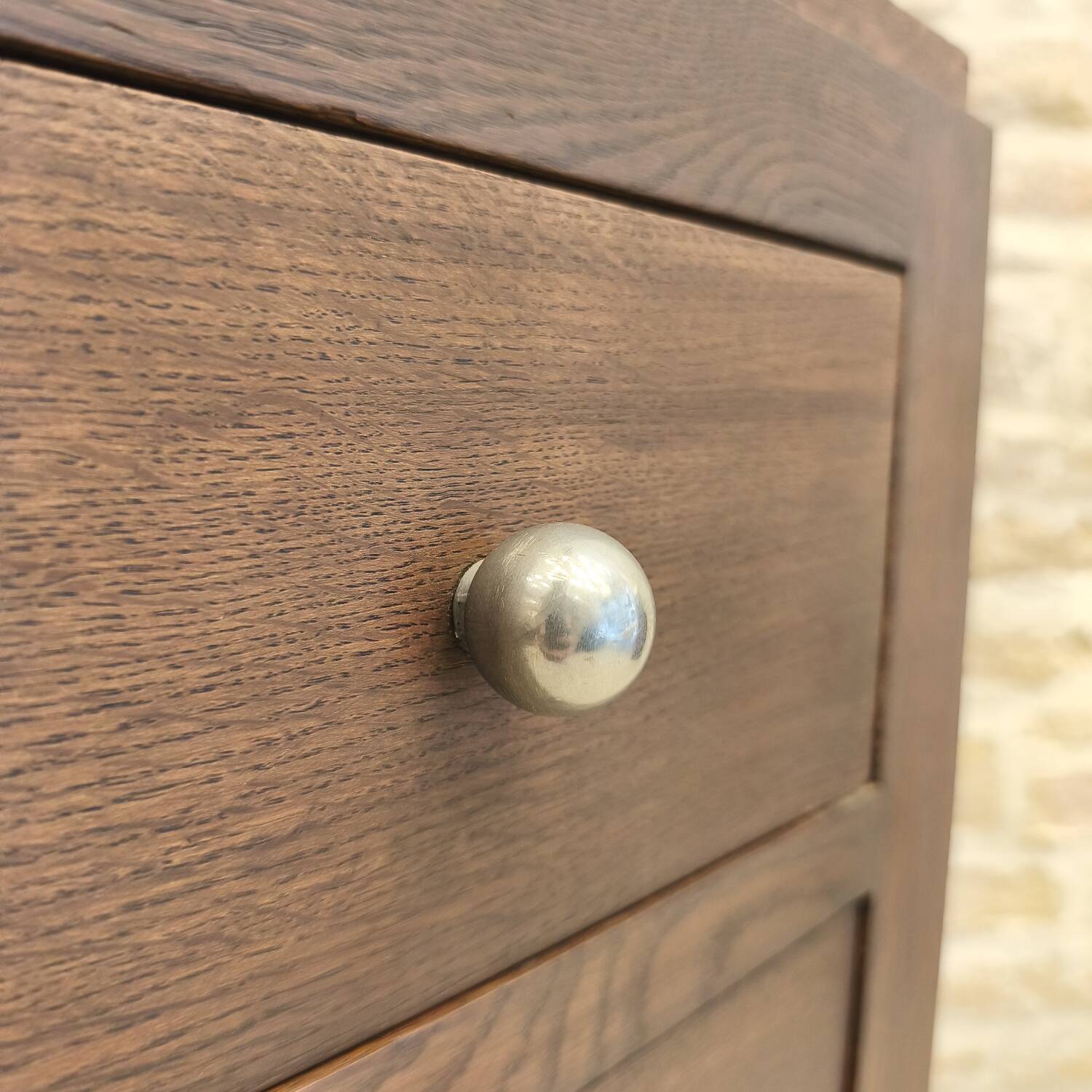 Oak chest of drawers, Art Deco