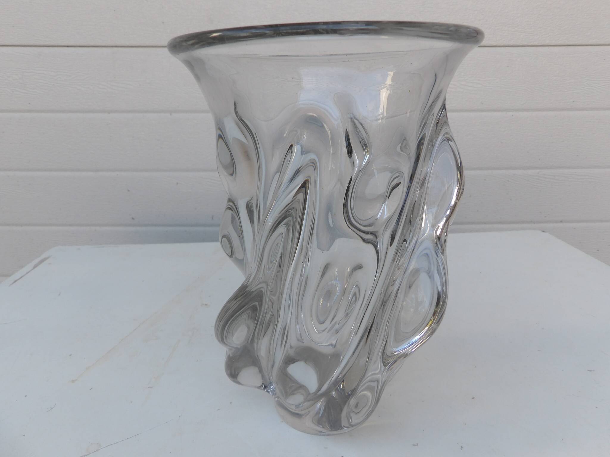 crystal vase
