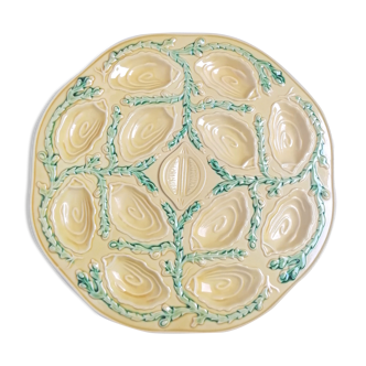 Oyster dish in barbotine