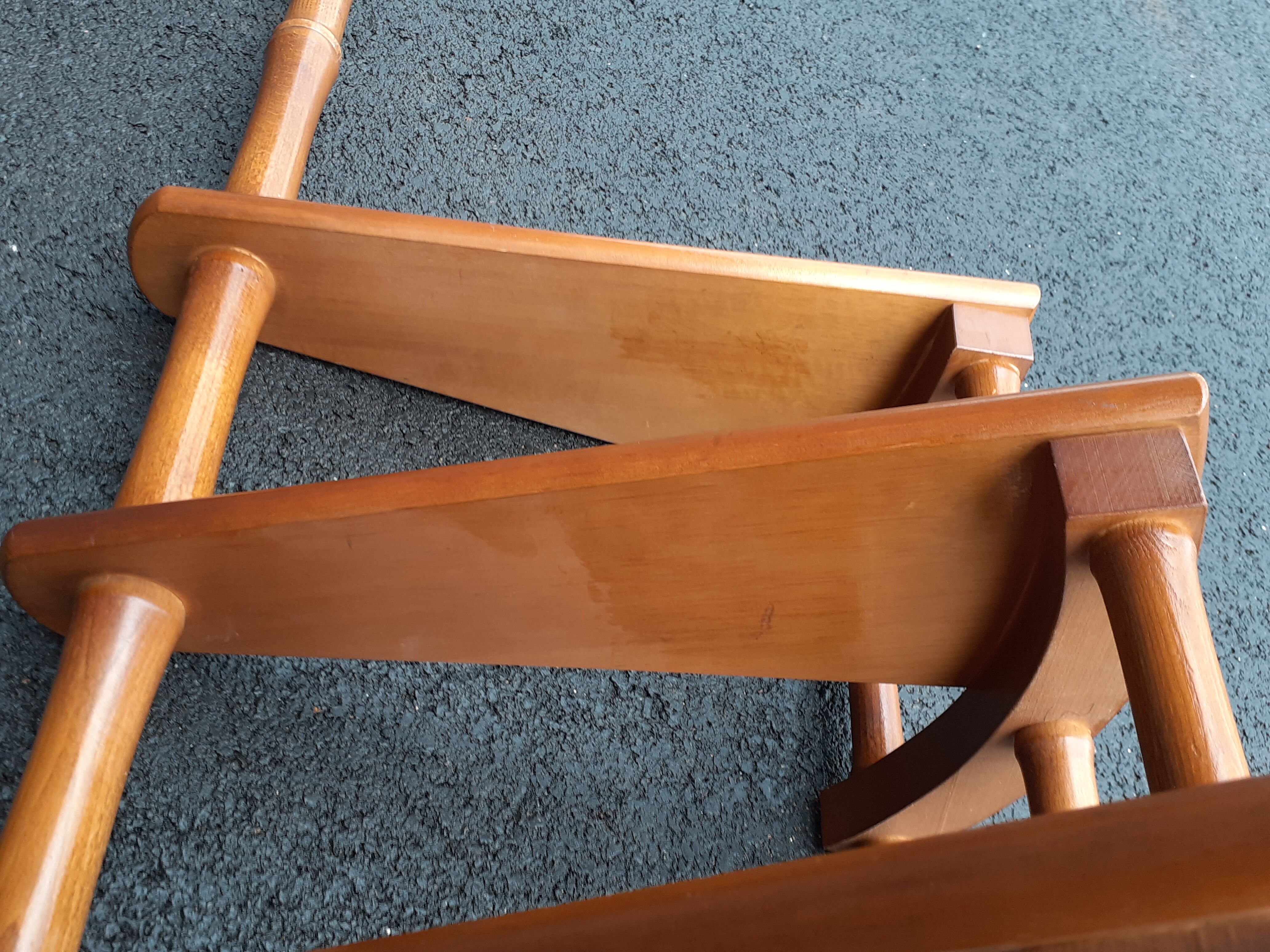 Ancient library staircase