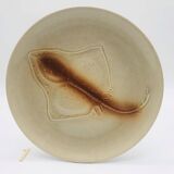 6 antique fish plates, St Amand earthenware