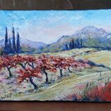 Tableau, huile sur toile