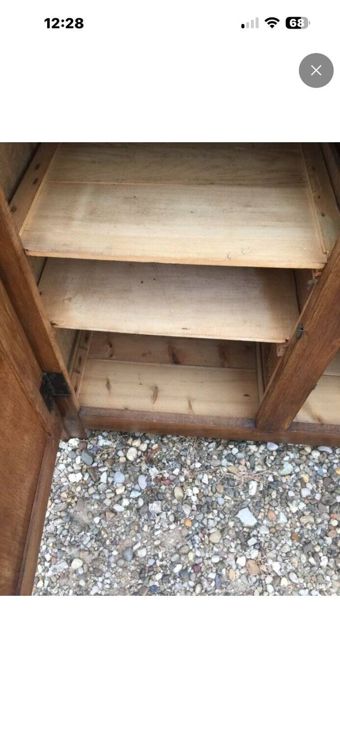 Mado Buffet in Solid Oak — French Domestic Style from the 1950s
