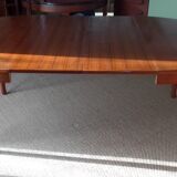 Table teak 2 extensions "furniture TV Paris"