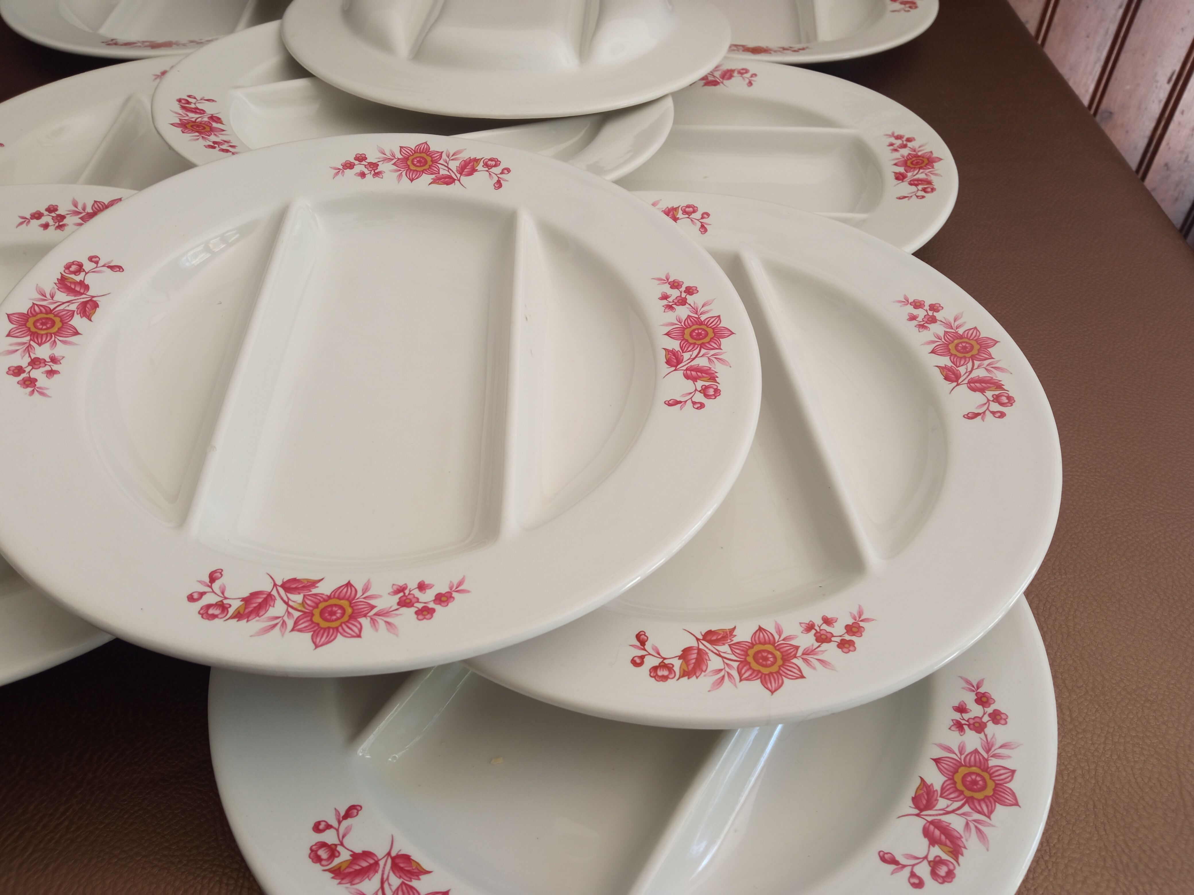 Set of 12 gy lunéville ceramic asparagus packages