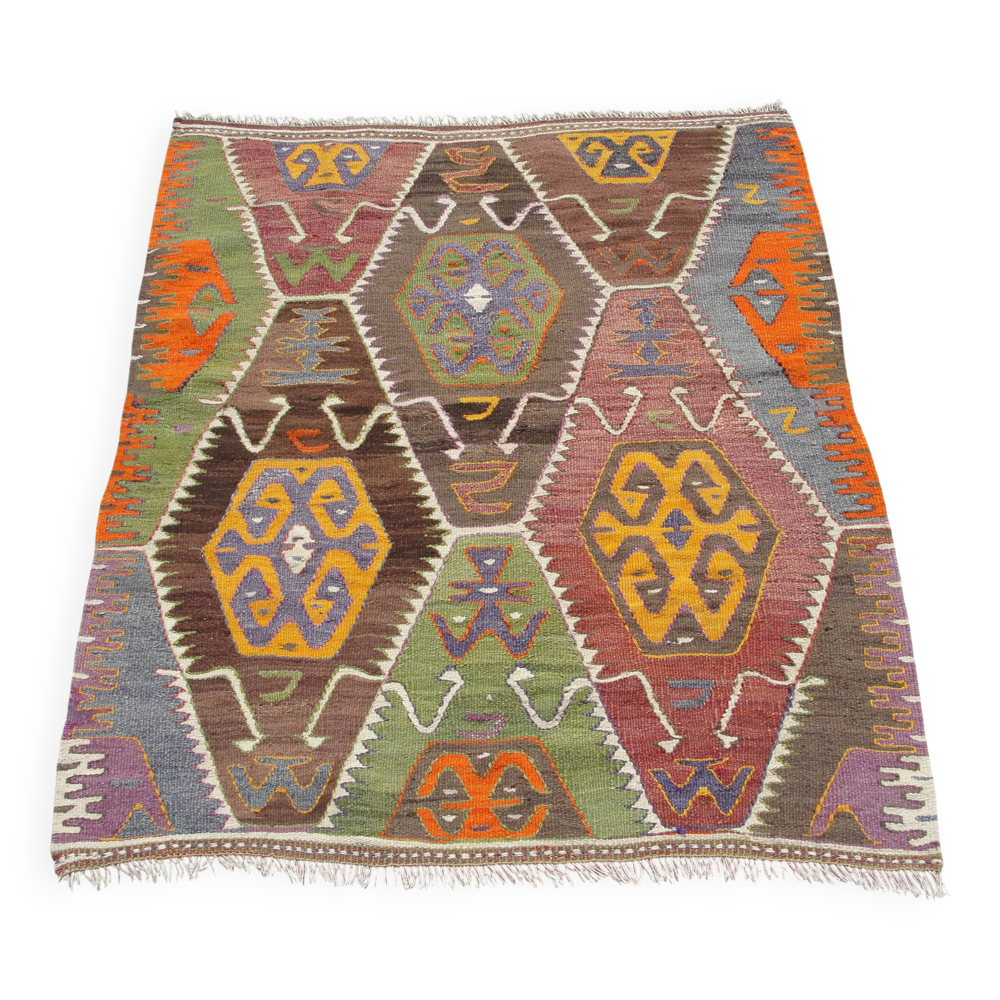 Small handmade kilim rugs for bedroom
