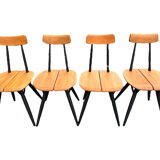 Table et chaises d'Ilmari Tapiovaara