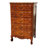 Semainier chiffonnier ancien style Louis XV