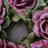 Polychrome Christ, nineteenth crown in patinated plaster