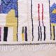 Tapis Boujad du Maroc - 289 x 203 cm