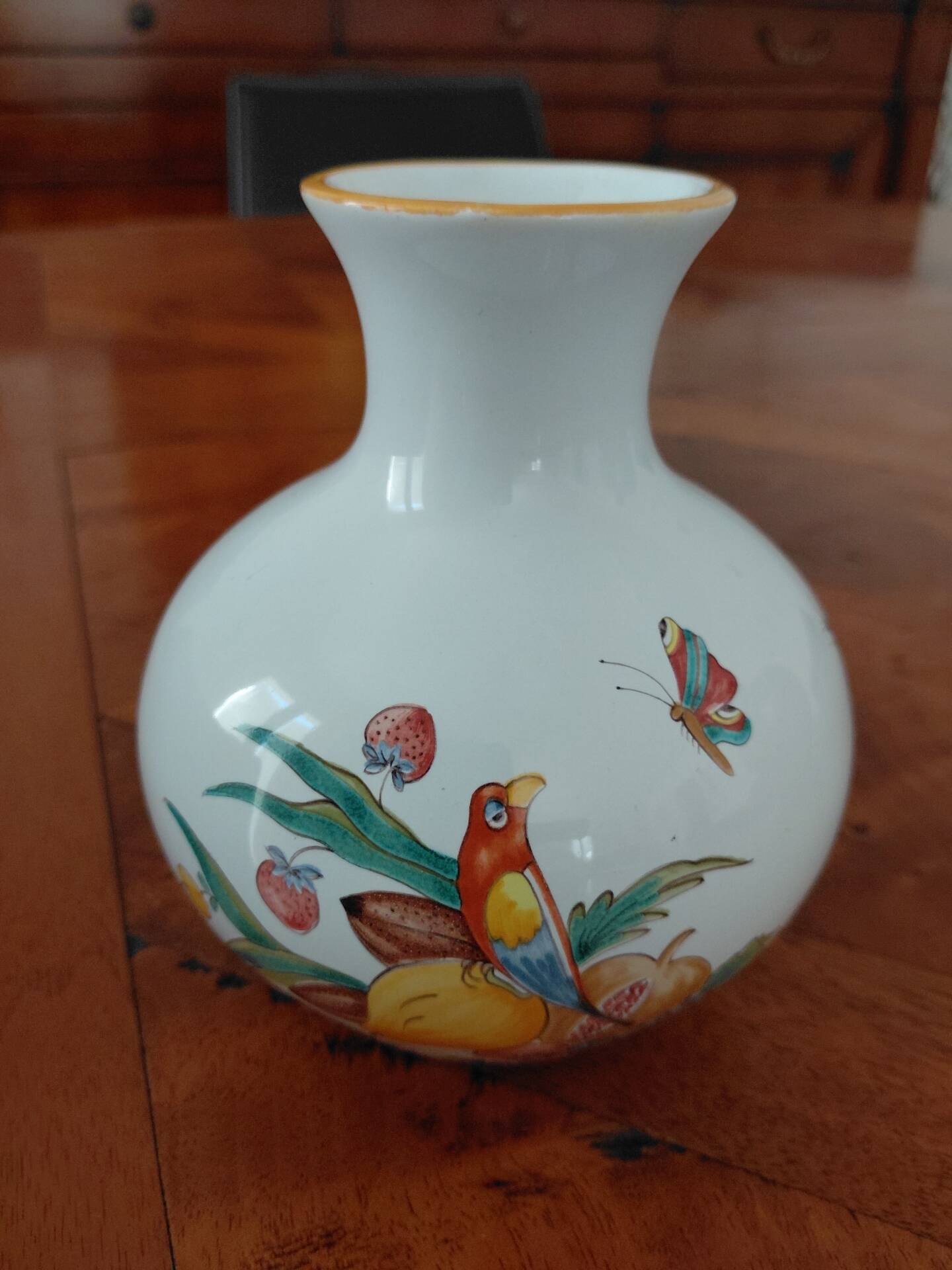 Vase en faïence poterie La chapelle des pots