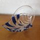 Porte-savon en forme de conque vintage