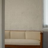 Self-supporting canapé "Karl Johan" from the early 20th century, modern Swedish style.