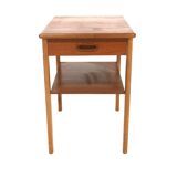 Scandinavian teak bedside table, Sweden, 1960