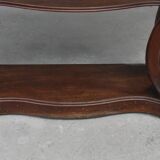 Console style Napoleon III era marble top mahogany end XIX