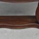 Console style Napoleon III era marble top mahogany end XIX