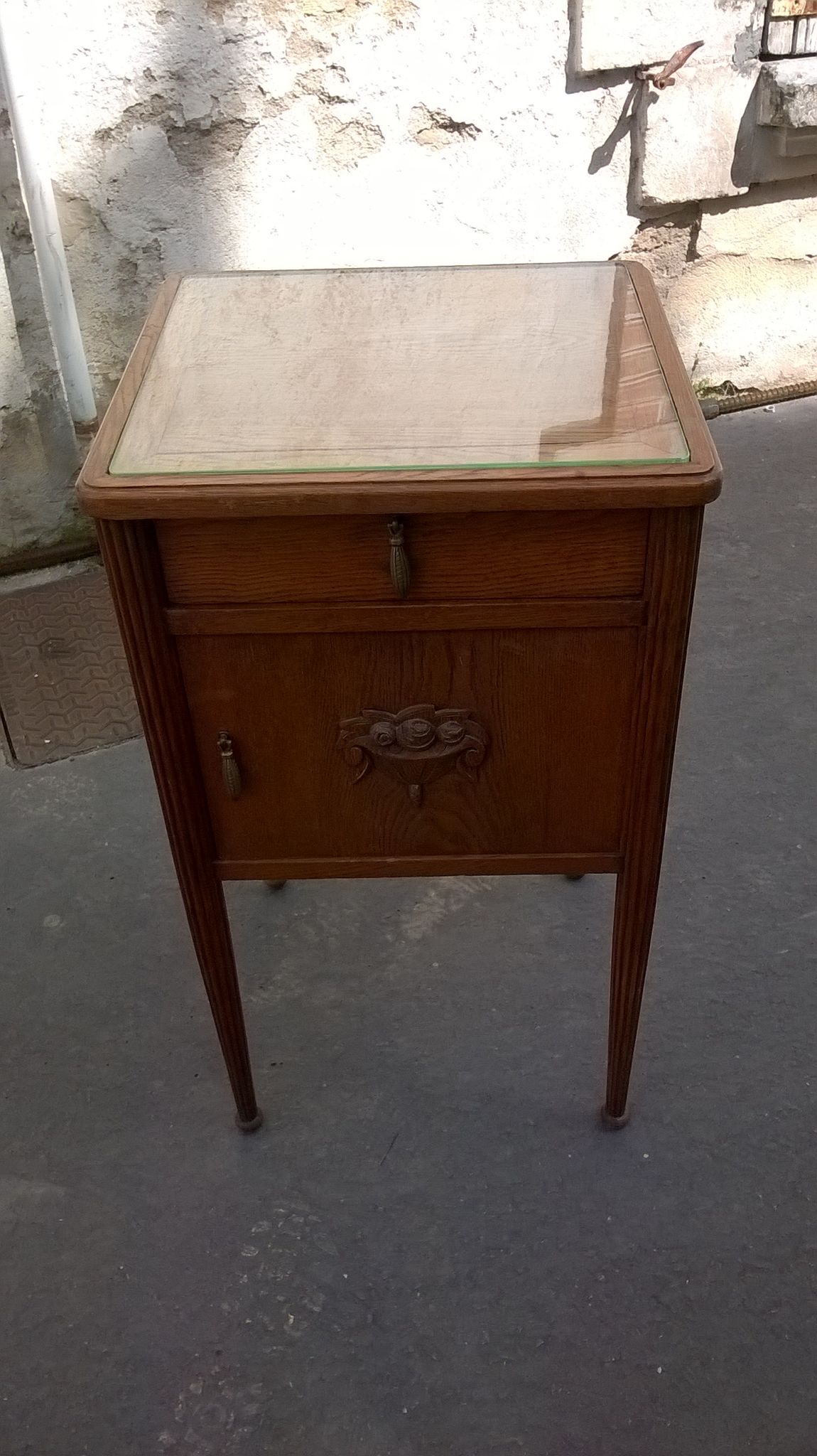 Art deco bedside table