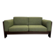 Tobia Scarpa new Green Boucle "Bastiano" 2-Seater Sofa for Knoll, 1960s