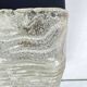 Very large ceiling light in thick textured glass 1960 Kalmar old light fixture LAMP-7044