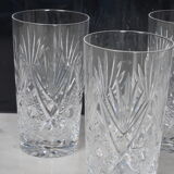 Cut crystal whisky glasses St Louis