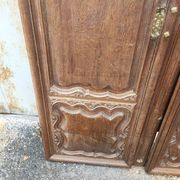 paire de porte d armoire  ancienne en chene