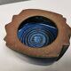 Ceramic bowl in bluish glaze. By Marianne Starck (MS) Denamrk 1960s