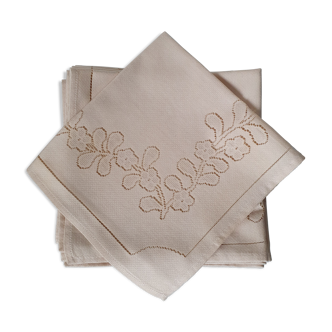 Set de 8 serviettes de table