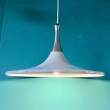 Suspension blanche vintage "Jeka"Danemark 1970