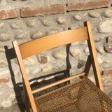 Folding cannage chair